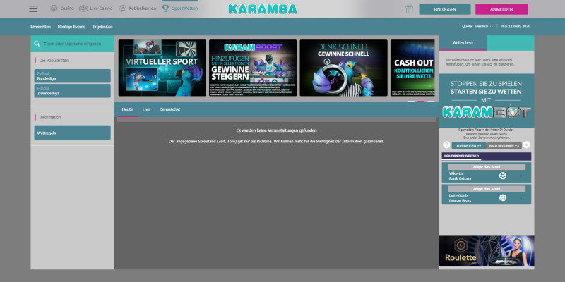 Karamba Startseite