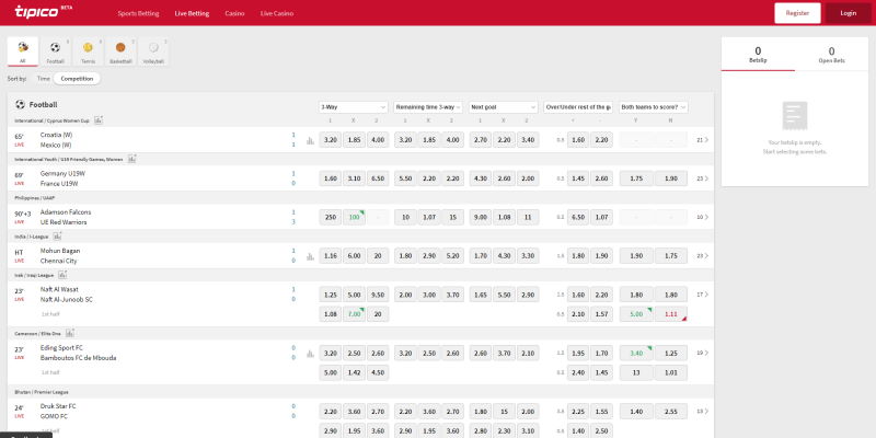 Tipico Spannende Live-Wetten
