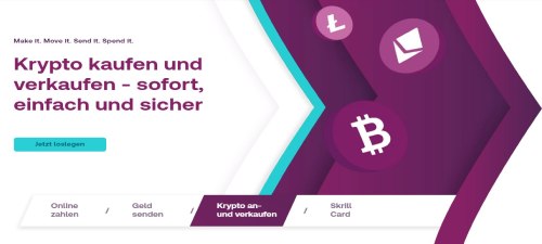 Skrill krypto kaufen und verkaufen